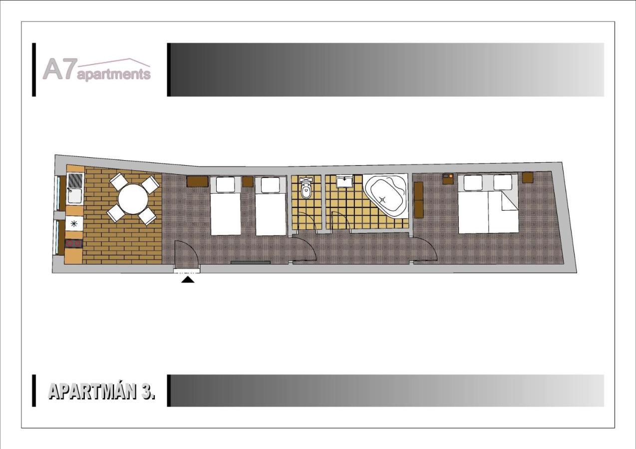 A7 Apartments Комарно Экстерьер фото